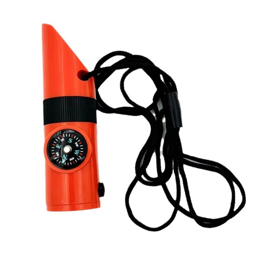 7-in-1 Outdoor Survival Whistle Multifunction 7-in-1 Emergency Whistle Sporting Goods