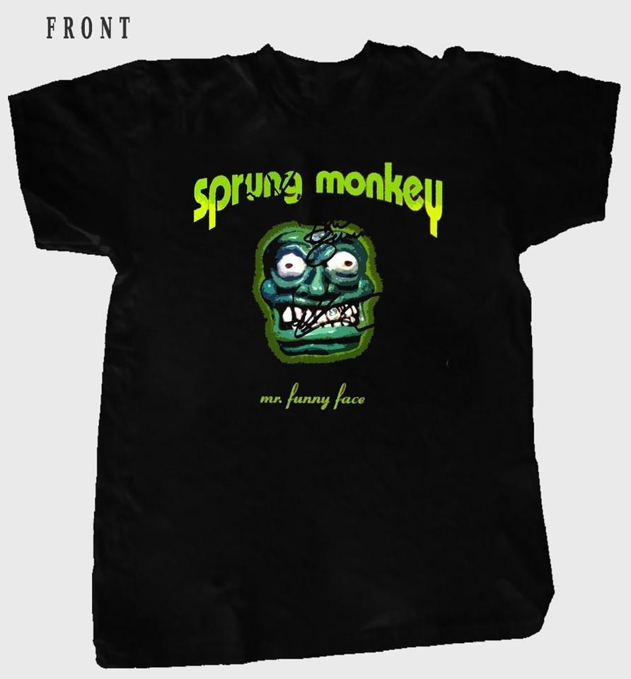 

Sprung Monkey Collection Band Tour Gift For Fan S5XL Black Tshirt K526 Unisex T-Shirt S