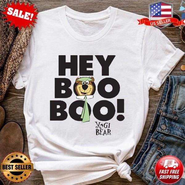 Hey Boo Boo Yogi Bear T-Shirt, S-5XL XXL