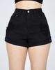 Kulsiseu Cs Cotton Shorts-024 (Black)