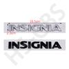 INSIGNIA Emblemat z Logo Litery Odznaka Naklejka na Tylną Klapę Bagażnika Błotnik Samochodu Naklejki na Klapę Bagażnika dla Insignia GTC OPC, Naklejka na Zewnętrzne Nadwozie