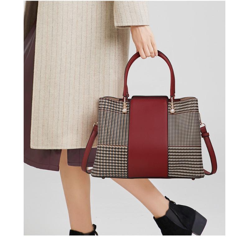 Bag Handbag Women's Bag New Atmospheric and Fashionable Handbag Women's Bag Mother Bag Women's Bag