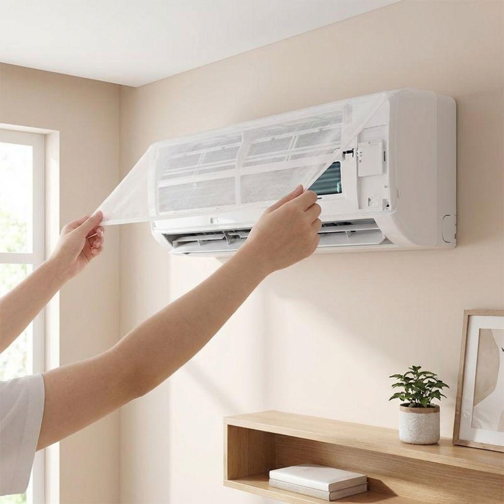 38PCS/Bag DIY Air Conditioner Vent Filter Ultra-Thin Air Inlet Filter Screen Conditioner System