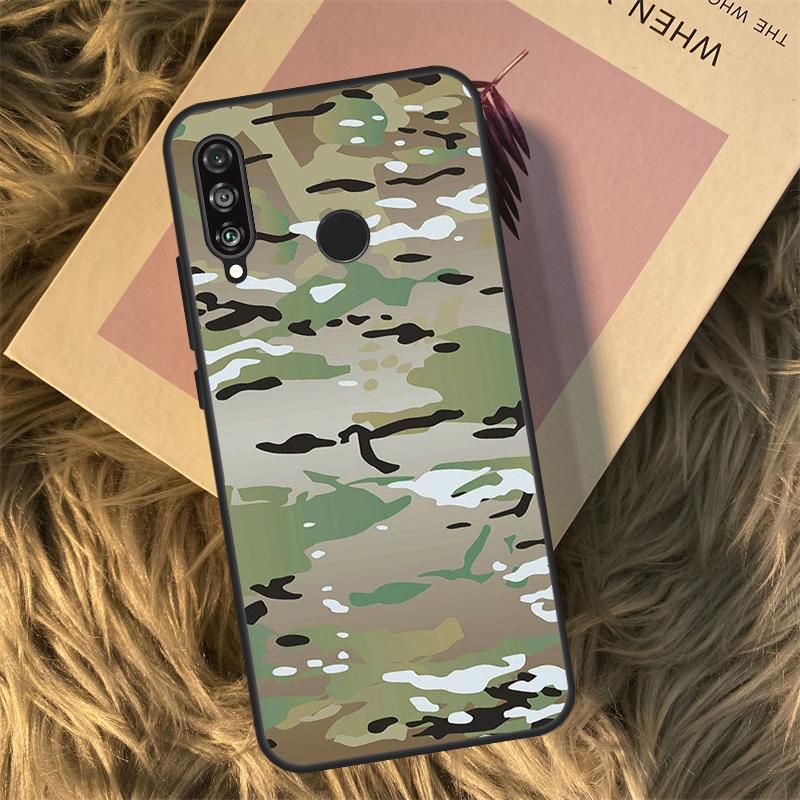 Military Army Camouflage Pattern For Huawei Nova 3i 7i 8i 11i 12i 9 10 SE Y60 Y61 Y70 Y72 Y73 Y90 Y91 P20 P30 P40 Lite Case