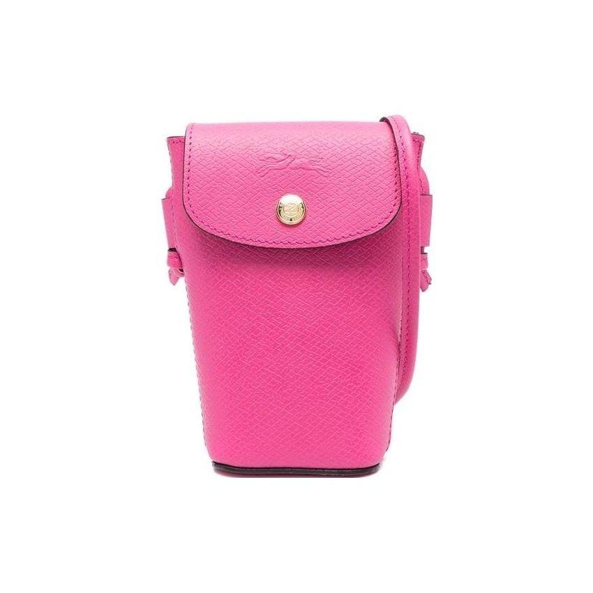 

Longchamp Épure 9 2023 Valentines Day Edition Solid Color Snap Closure Leather Shoulder Crossbody Phone Bag Women bags Pink 34193HYZ319 Basic Set (Bag+Dust Bag)