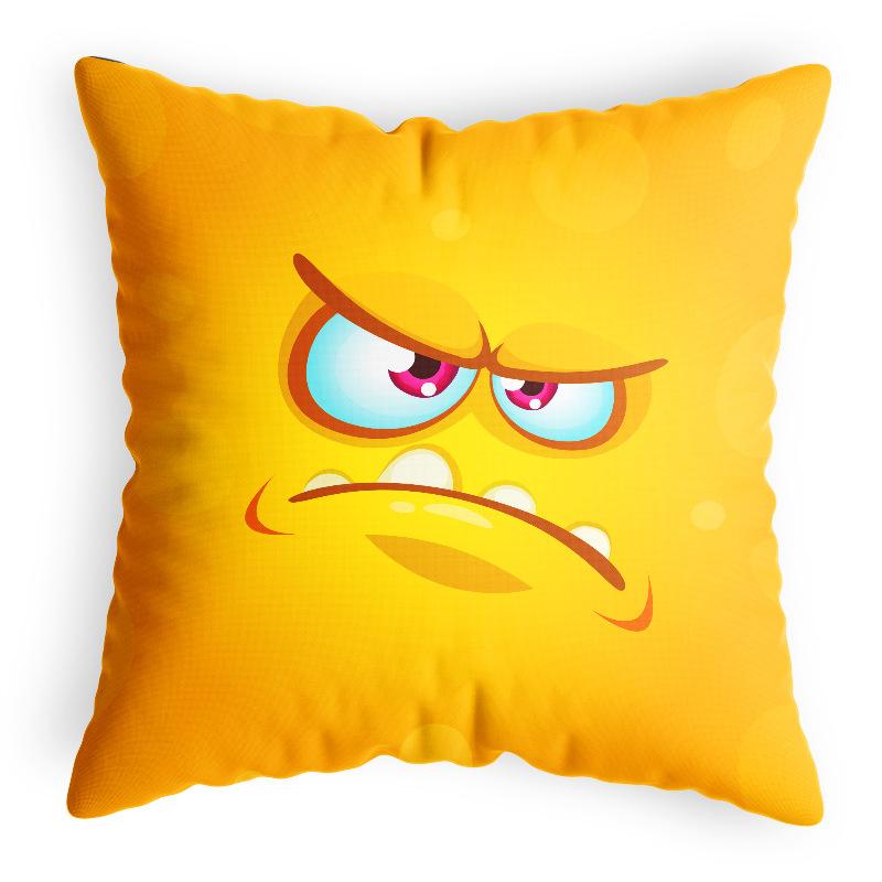 

Наволочка на подушку «Цирковой клоун» Счастливые дети Дом Мультяшная Милая Наволочка на подушку Автомобиль Ресторан Наволочка на подушку 44 * 44CM pillow cover, satin