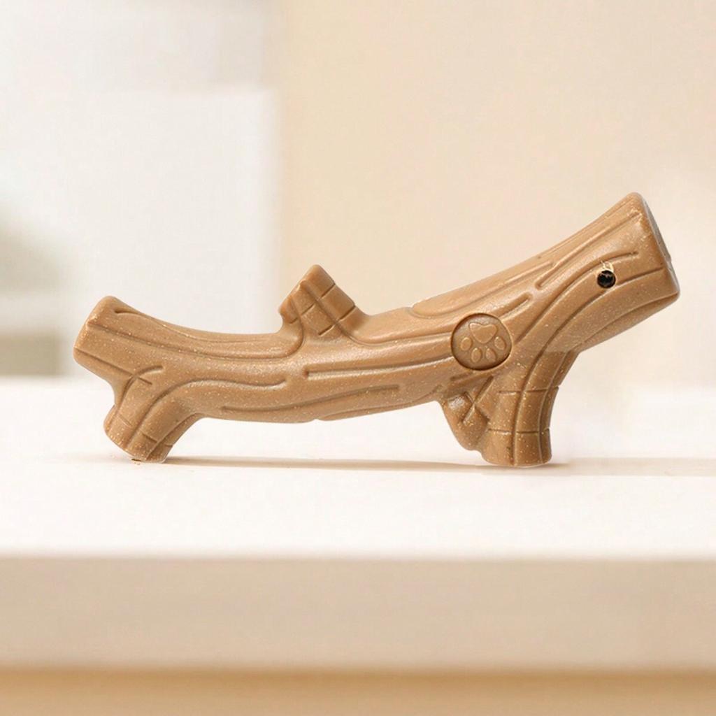 1pc-Durable Chewing Toys for Dogs, Interactive Toys In the Shape of Deer Antlers and Tree Branches, Teeth Cleaning Training Toys
