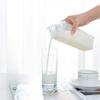 500ml/1000ml Transparent Milk Carton Water Bottle Creative Plastic Milk Juice Bottles Portable Clear Box Milk Storage Bottle
