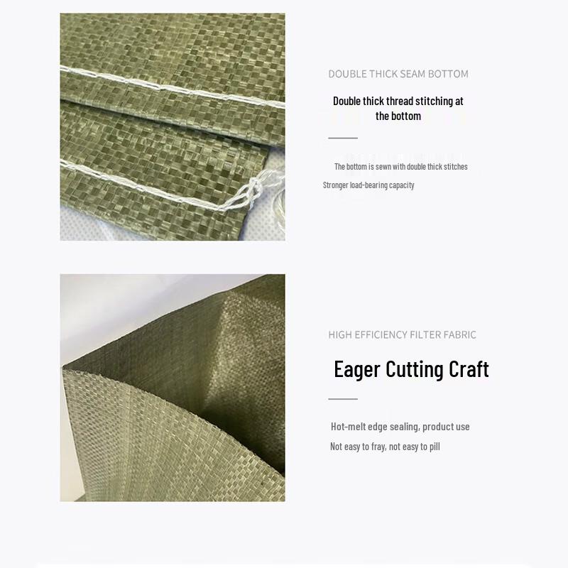 PP Plastic Woven Sandbags (100-Pack)