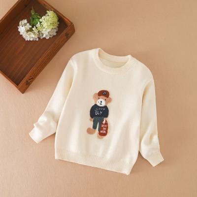 Maglione per bambini Primavera Inverno Autunno Abbigliamento per bambine Capispalla per bambini Pullover Modello per cartoni animati per bambini Comodo maglione natalizio