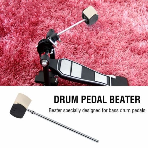 M3 Drum Pedal Beater, Drum Foot Pedal, Felt Hammer Kick, Drum Hammer Head for Drummers, Bass Drum Beater, Percussion Part, Percussion Accessories