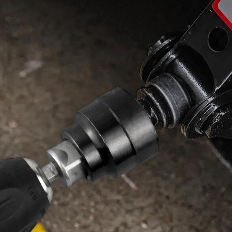 Car Jack Wrench Socket Tool Effortless Quick Tire Removal Electric Impact Wrench Tire Changing Jack Socket Wrench