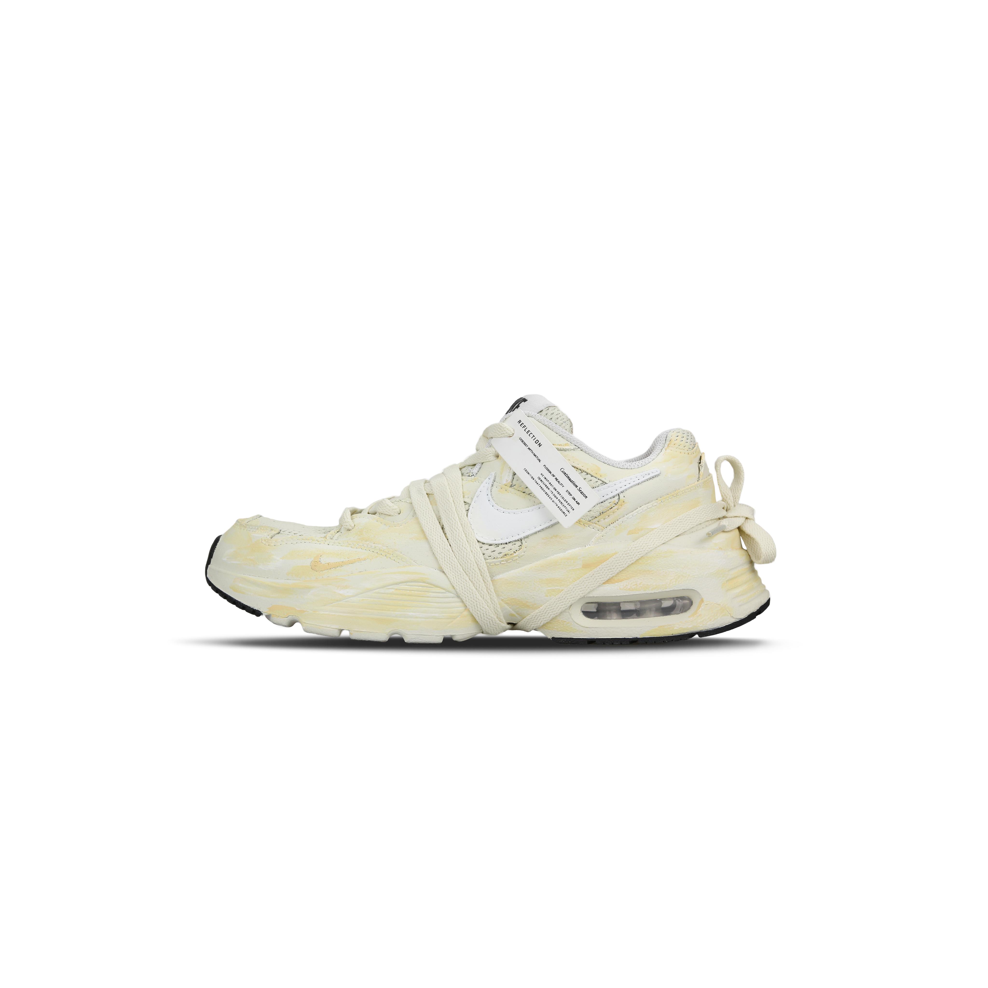 

Nike Air Max Fusion Abrasion Resistant Slip Resistant Low top Running Shoes Unisex Ecru CJ1671-100(Team1737) 42