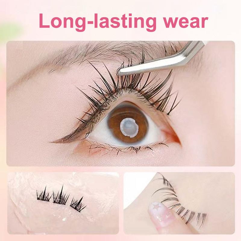 12G False Eyelash Extension Glue Waterproof Fast Dry Long Lasting Strong No Irritation Transparent Eyelash Extension Primer Tool