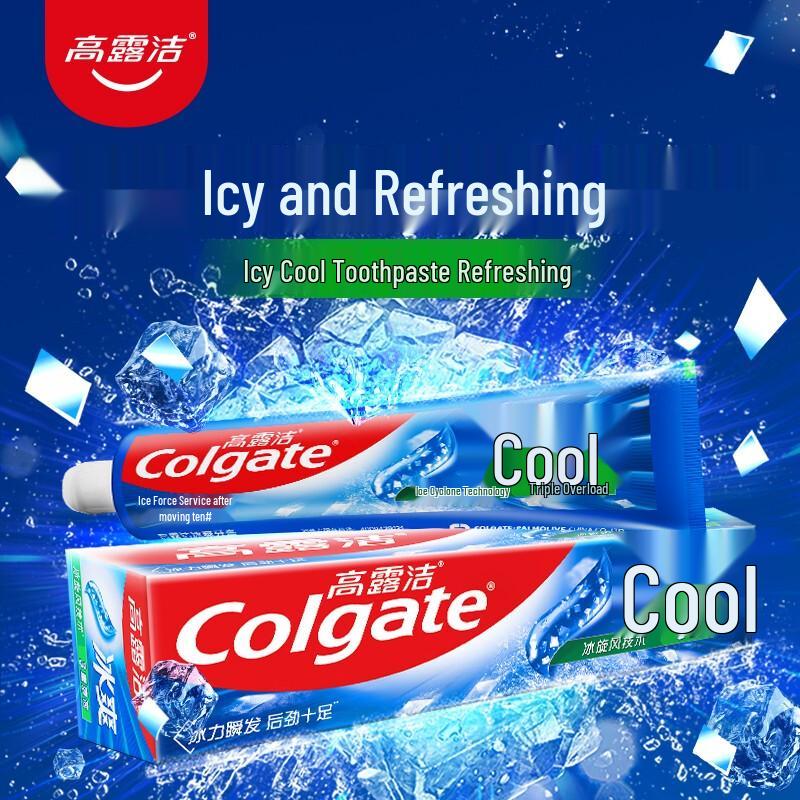 Colgate Icy Mint Toothpaste Twin Pack