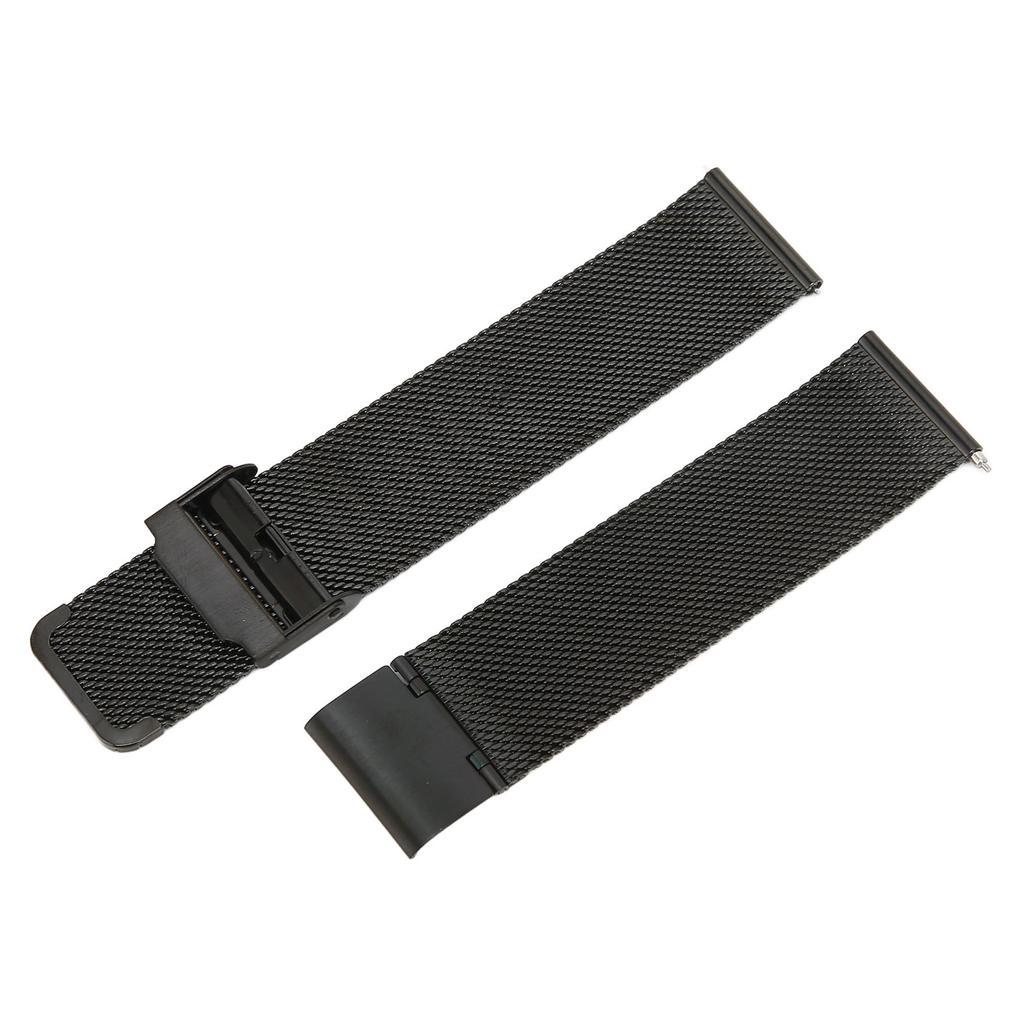22mm Stainless Steel Watch Bands Mesh Woven Watch Straps Quick Release Watch Wristband with Universal Buckle for