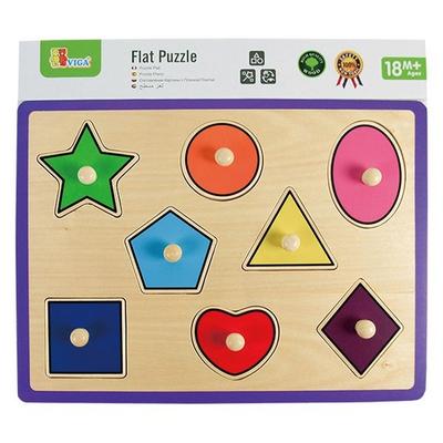 Regenhahn Puzzleform Baby Holzspielzeug, 1 Stück, Koreanische beliebte Puzzles