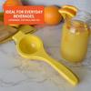 Kitchen Metal Lemon Squeezer Easy to Use Handheld Citrus Juicer Manual Press for Extracting the Most Juice Possible