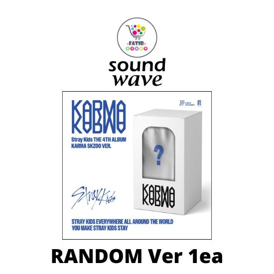 

Виберіть POB SKZOO Версія 4-го альбому Stray Kids KARMA SOUNDWAVE SKZOO Ver