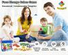 Face Changing Magic Cubes Game,Expression Matching Block Puzzle with Bell, Educational Building Toy for Adults