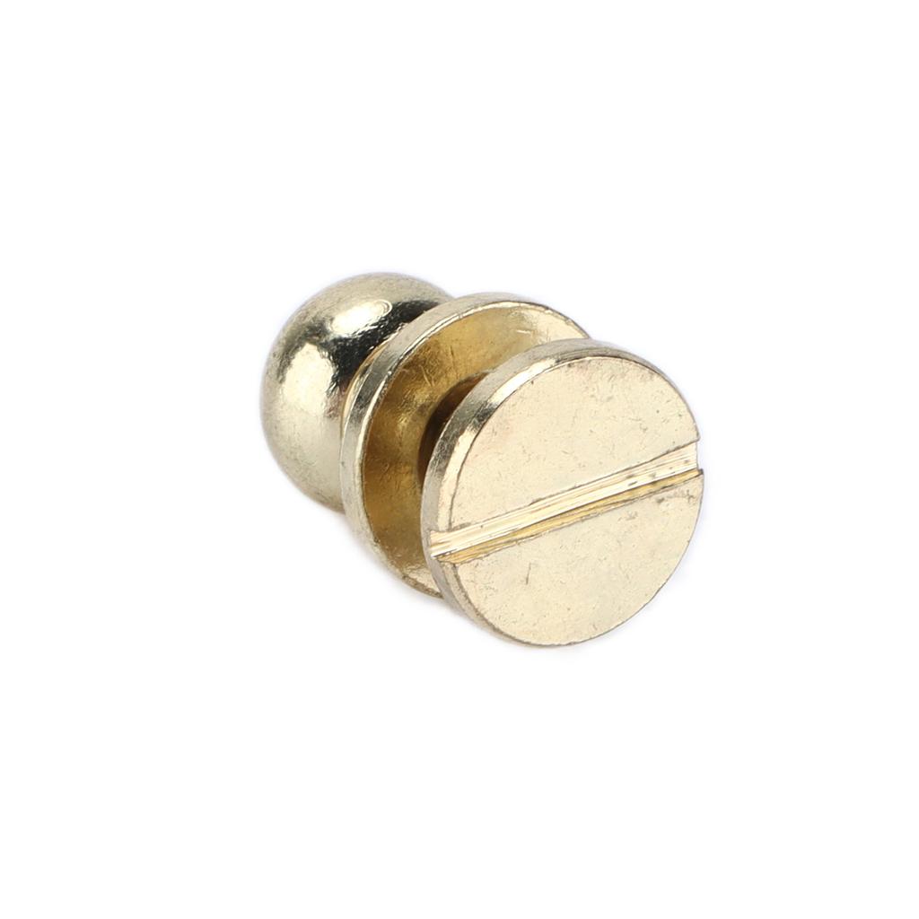 20set Brass Rivets Abrasion Resistance Imitation Gold Luggage Hardware Accessories for Craft Enthusiasts