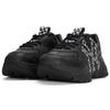 New MLB Big Ball Chunky Height Increasing Low Top Chunky Sneakers Unisex Black 3ASHCM01N-50BKS