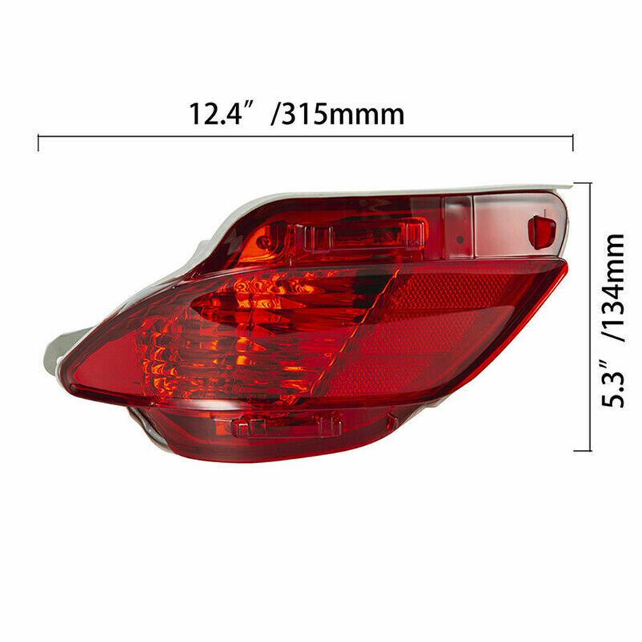 Left Driver Side Rear Bumper Fog Light Marker Lamp For Lexus Rx350 Rx450H 10-15