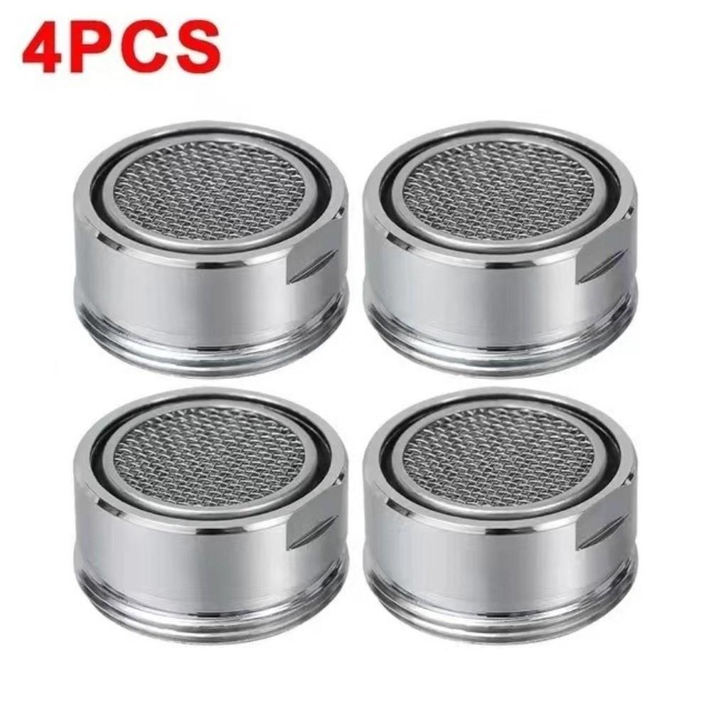 New Brass Water Saving Faucet Replaceable Filter Nozzle Tap Aerator Filter Mouth 24mm Thread Mixed Nozzle Kitchen