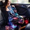 1pc Colorful Galactic Lion Blanket Seasonal Home Decorative Throw for Couch, or Car Seat Cover,Living Room.K017