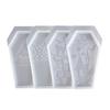 Halloween Coffin Storage Box Mold with Lids Epoxy Crystal Resin Silicone Mold for DIY Home Decoration Jewelry Storage