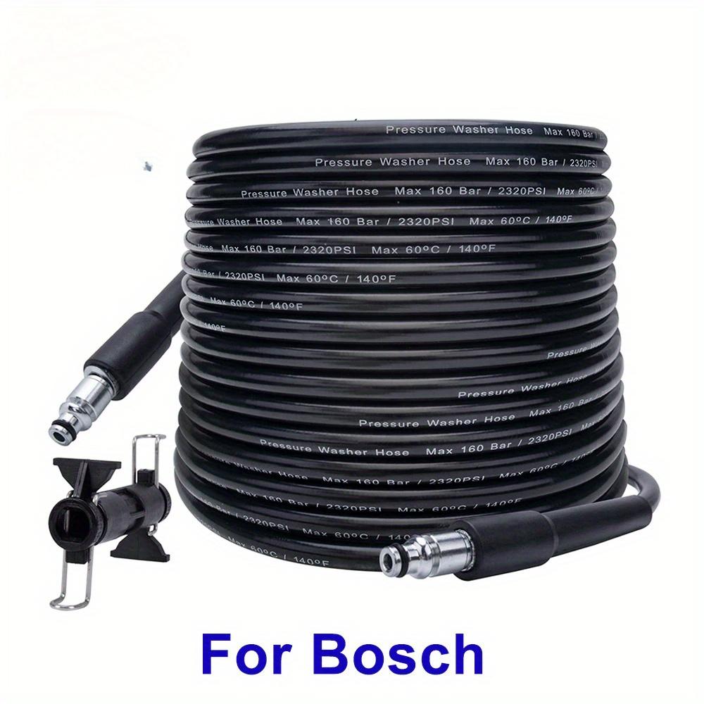50FT/15M for Bosch High Pressure Cleaner High Pressure with Connect Extension Hose Power Washer Water Durable Plastic for Car 32.8ft  10m чёрный