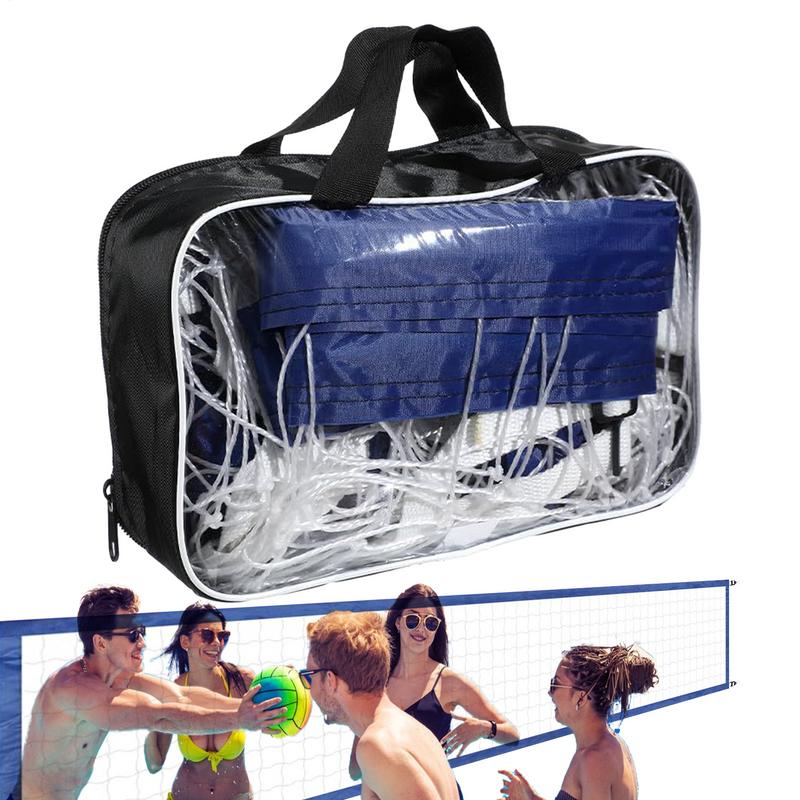 Rede de Voleibol para Piscina 15 X 3FT Nylon Rede de Voleibol Portátil Acessórios de Reposição Suprimentos Profissionais para Piscina