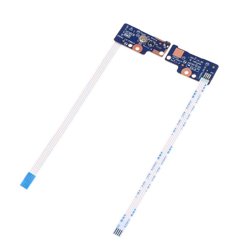 1/2Pcs Original Laptop Repair On/Off Switch For Hp 15-R 15-G 15-H 250 G3 15-R221Tx Power Button Board With Flex Ribbon Cable