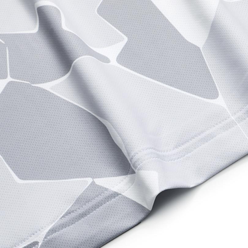 FILA Athletics Logo Printed Breathable Sports Casual All-Over Knit Polo Shirt Men Polo Shirts A11M225142FZA