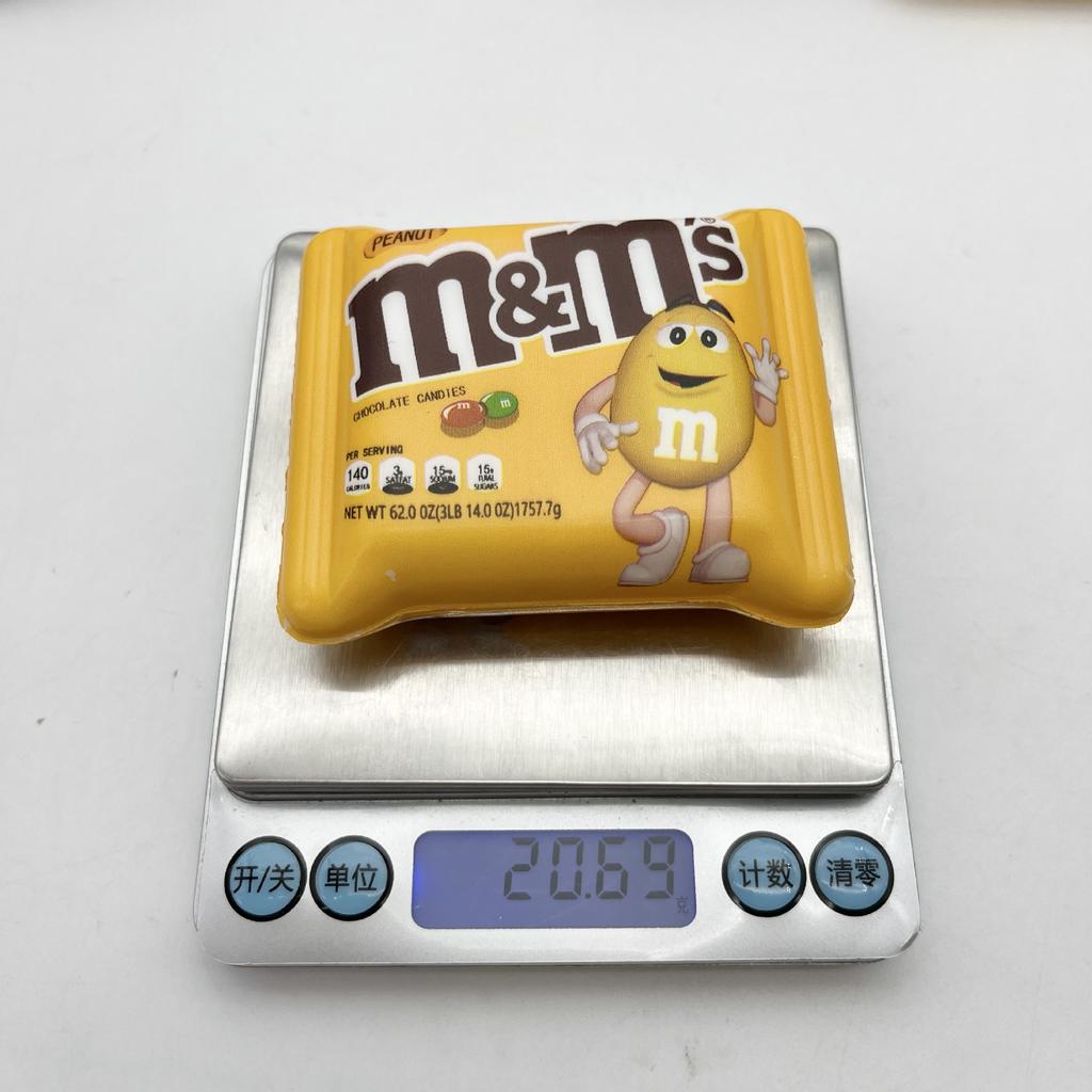 Saco de Lanche de Reação Lenta Brinquedo de Apertar: Brinquedo Anti-Estresse, Sucesso Viral, Item Decorativo Criativo com Tema de Comida