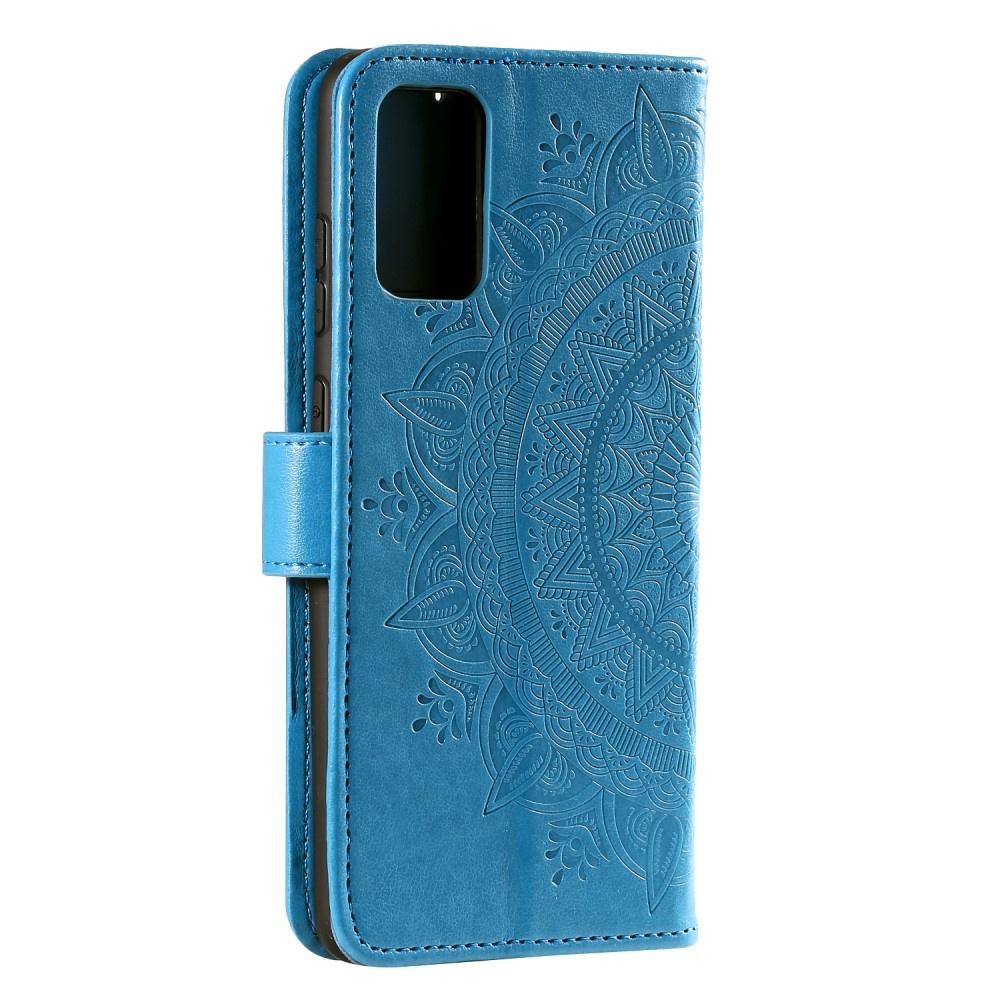 Samsung Galaxy A53 5G Flip Case, Mandala, Blue