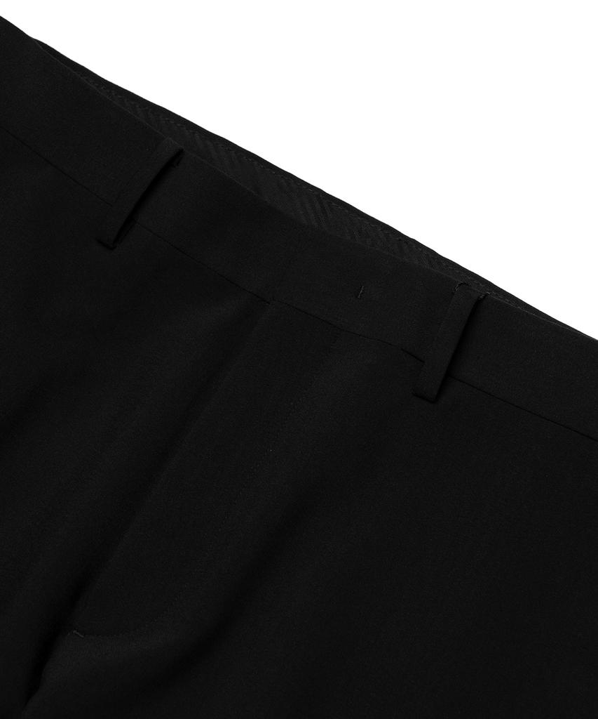 CONNECT KINLOCH Essential Wide Slacks [Black]
