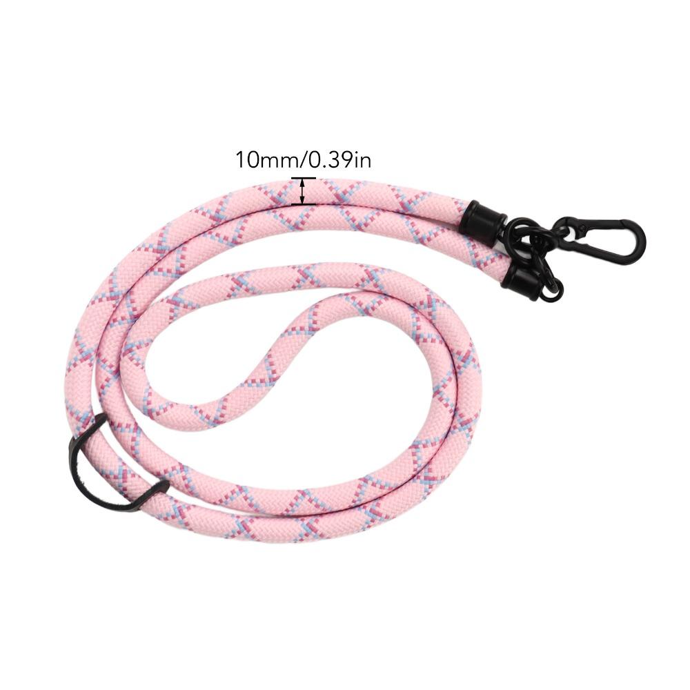 2 Pcs Adjustable Strap Cell Phone Lanyard Metal Polyester Crossbody Lanyard Neck Lanyard Keychain