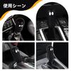 MUTEKI Car Shift Halloween Oni Universal Gear Shift Knob Compatible with MT and AT Passenger and Includes 3 Adapters Knob, Ghost/Cute Style,