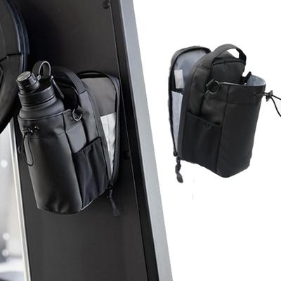 Magnetische Sporttasche, große Kapazität, magnetische Tragetasche mit Handytasche, tragbare Sport-Wasserflaschentasche, Organizer für Sportzubehör
