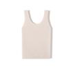 Damen Slim Fit Kaschmir-Camisole - Schmeichelhaftes ärmelloses Strickoberteil