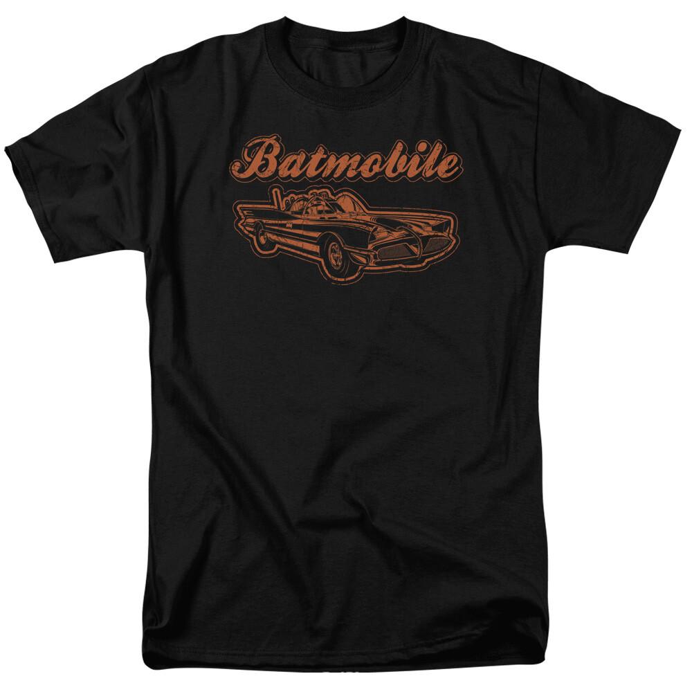 26 Batman Batmobile T Shirt Licensed Comic Book Tee Black Unisex T-Shirt XXXXL