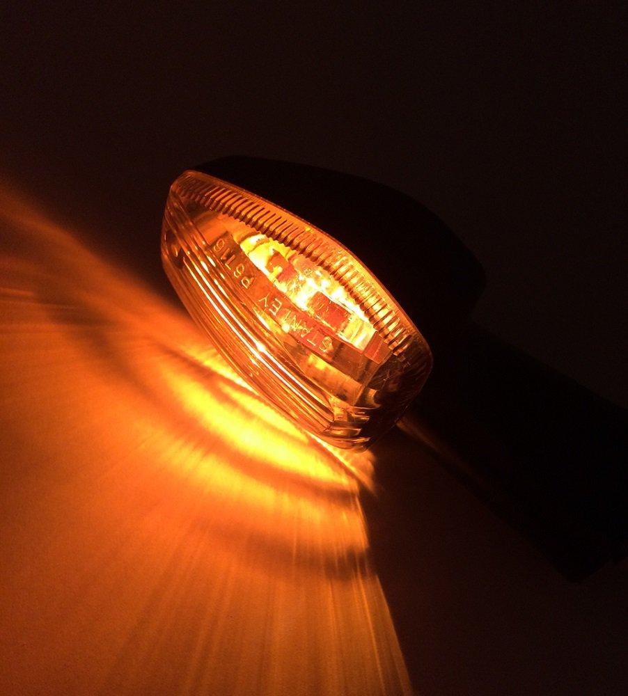 Honda Turn Signal Light Set of 4 Clear Smoke Amber for Various CB CBR