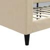 Vidaxl Sofa With Sleeping Function, Cream, 80X200 Cm, Upholstered In Fabric