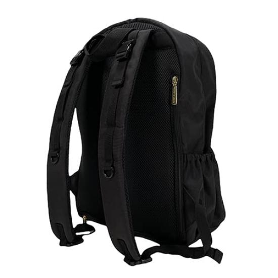 Backpack Unisex Childcare Bag Equipped with Antibacterial Pocket Lightweight Large Capacity 21L B4 Storage 11156 Black H45 X W34 X D16cm [Private