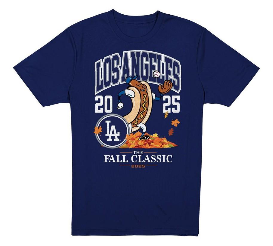 2025 Dodgers Футболка с талисманом Мировой серии Размер S-5XL Репринт Унисекс Футболка XXL