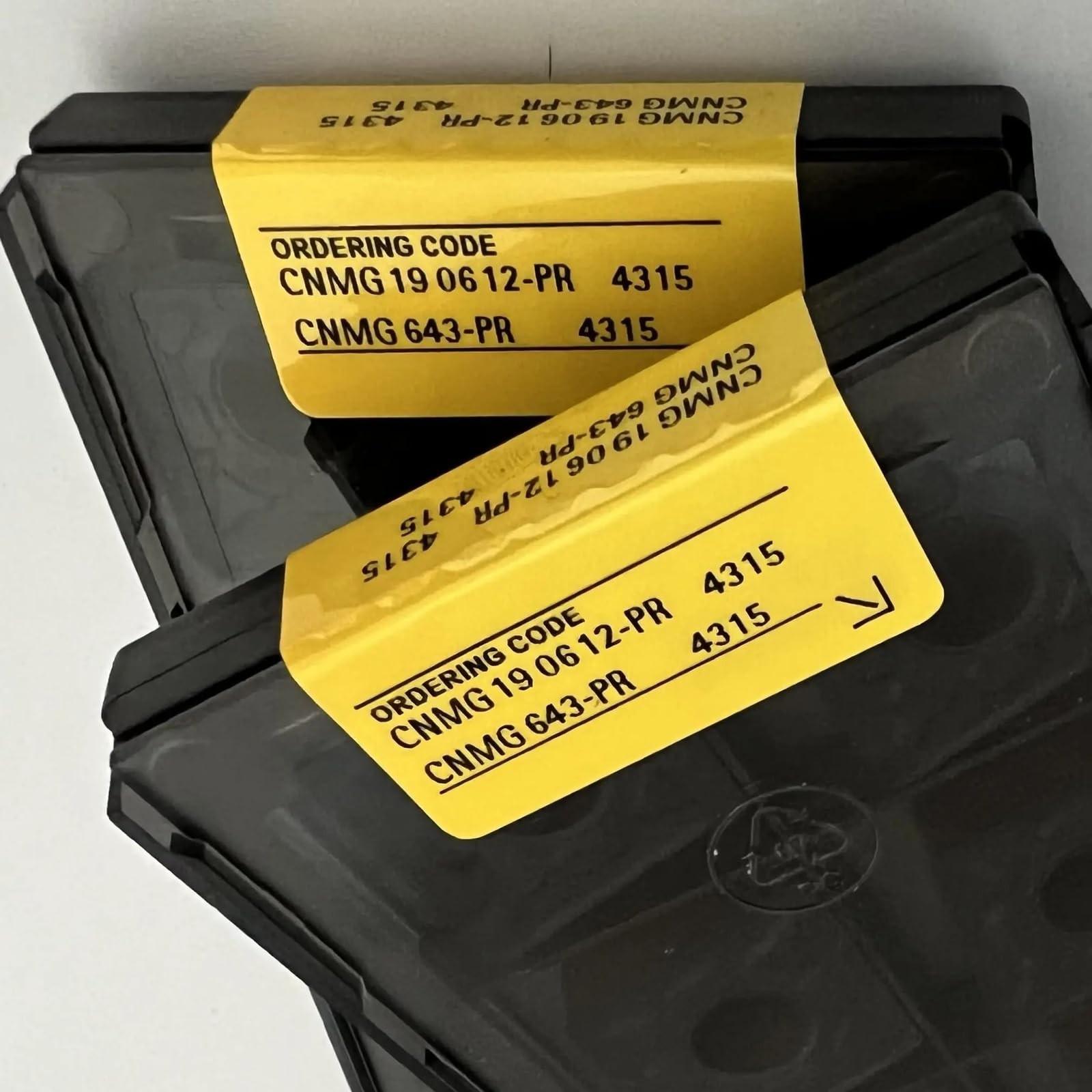 

Original Sandvik / CNMG190612-PR 4315 Carbide CNC Blade 10 PCS