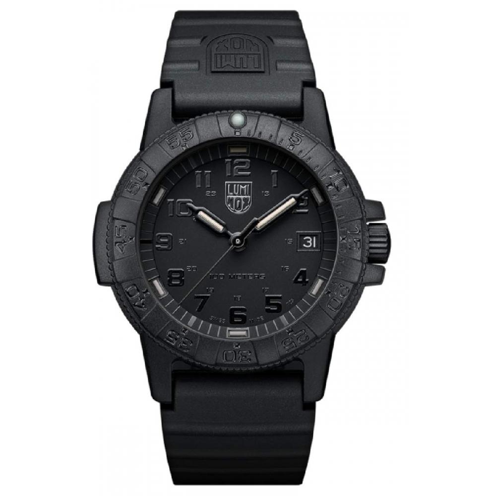

[LUMINOX] LUMINOX WRATTLE LEATHER BACKSEE TURTLE 0300 SERY Black Out 0301.BO для мужчин