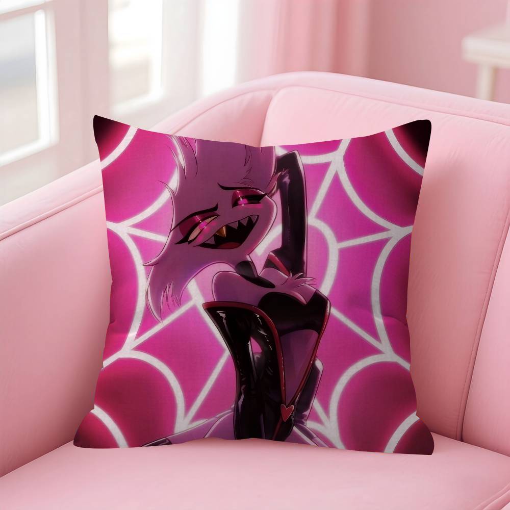 Anime Hhazbin Hhotel Angel Dust Personalisierte Kissenhülle Kinderzimmer Wilde Party Dekor Kissenbezug Kind Geburtstag Dusche Geschenk