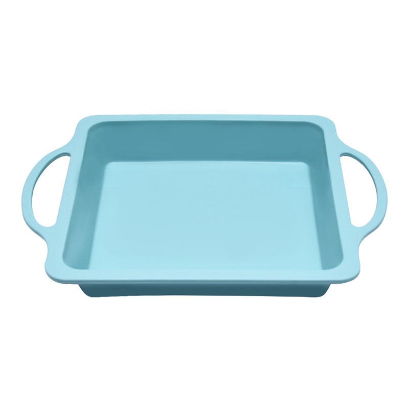 Non-stick Silicone Cake Mould Square Baking Pans Bakeware Round DIY Cake Toast Bread Mold Kitchen Loaf Pastry Baking Trays Tools